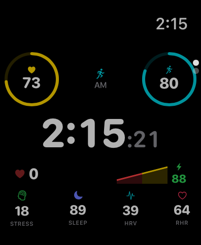 Biovane Apple Watch face